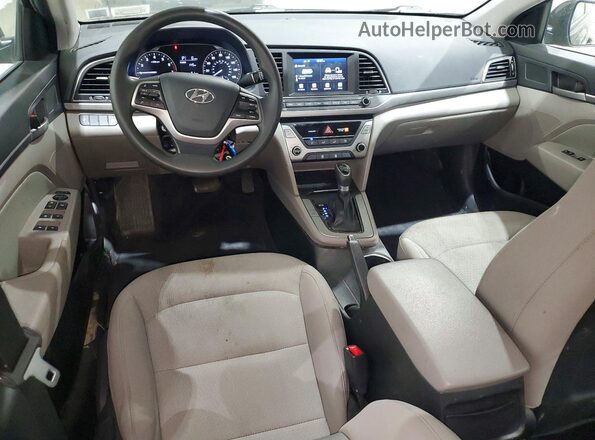 5NPD84LF7HH168136 2017 HYUNDAI ELANTRA Black Vista del salpicadero