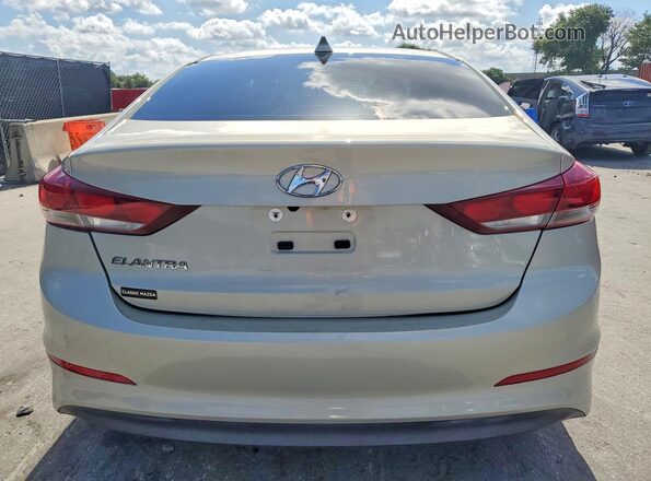 5NPD84LF7HH175071 2017 HYUNDAI ELANTRA Beige Vista trasera