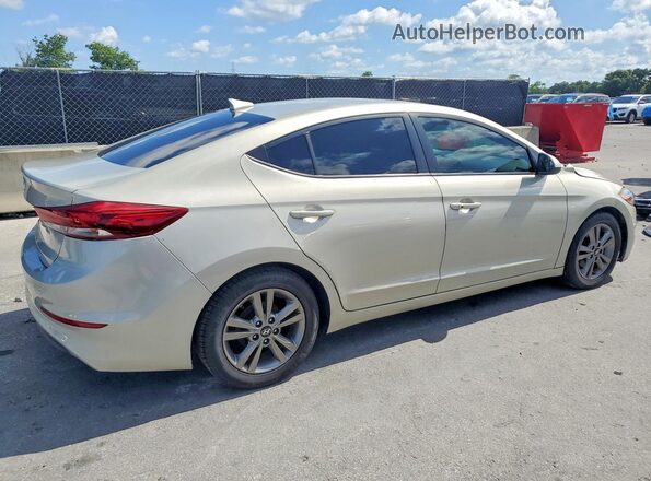 5NPD84LF7HH175071 2017 HYUNDAI ELANTRA Beige Trasero derecho