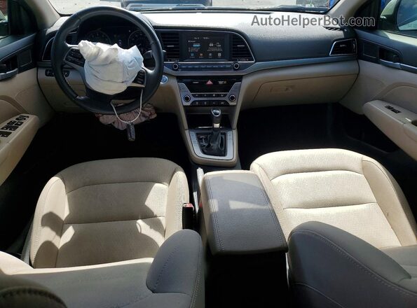 5NPD84LF7HH175071 2017 HYUNDAI ELANTRA Beige Vista del salpicadero