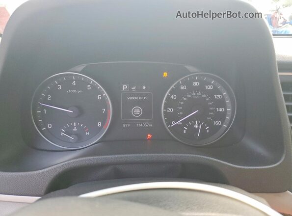 5NPD84LF7HH175071 2017 HYUNDAI ELANTRA Beige Vista del cuadro de instrumentos