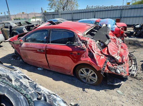 5NPD84LF7HH178486 2017 HYUNDAI ELANTRA Red Tył lewy