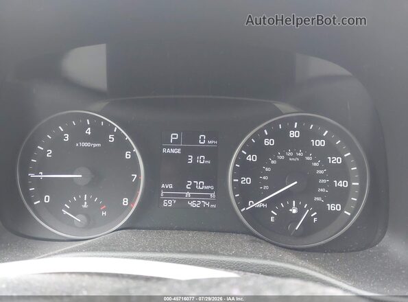 5NPD84LF7HH186524 2017 HYUNDAI ELANTRA White Вид задніх сидінь