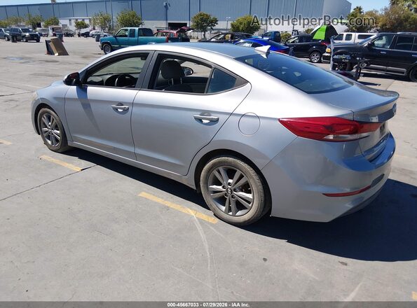 5NPD84LF7HH188144 2017 HYUNDAI ELANTRA Silver Rear left