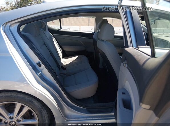 5NPD84LF7HH188144 2017 HYUNDAI ELANTRA Silver VIN sticker view