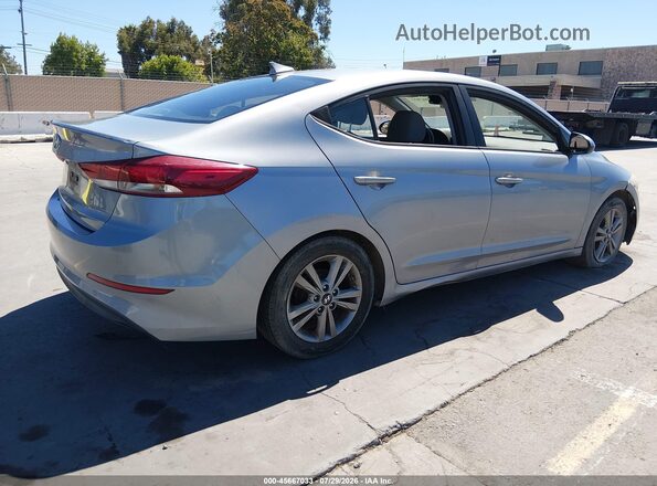 5NPD84LF7HH188144 2017 HYUNDAI ELANTRA Silver Rear right