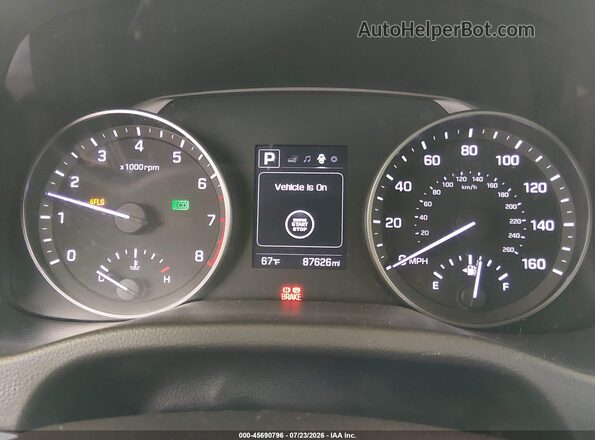 5NPD84LF7HH188581 2017 HYUNDAI ELANTRA Burgundy Widok tylnych siedzeń