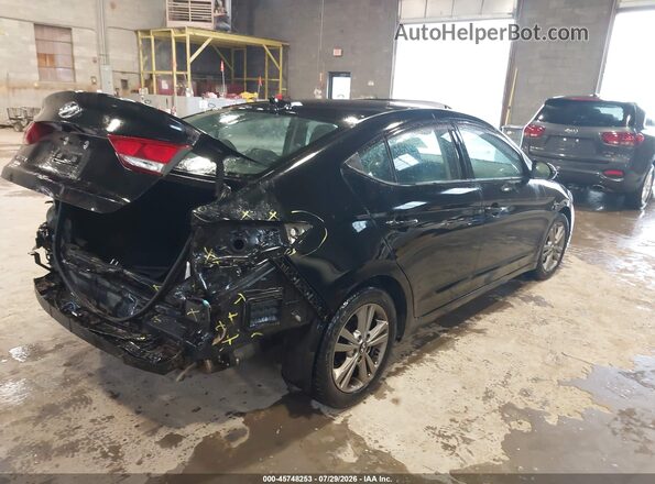 5NPD84LF7HH189293 2017 HYUNDAI ELANTRA Black Tył prawy