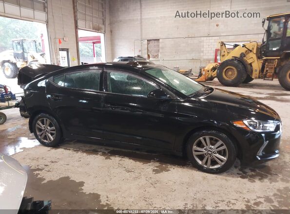 5NPD84LF7HH189293 2017 HYUNDAI ELANTRA Black Widok wnętrza 360 stopni