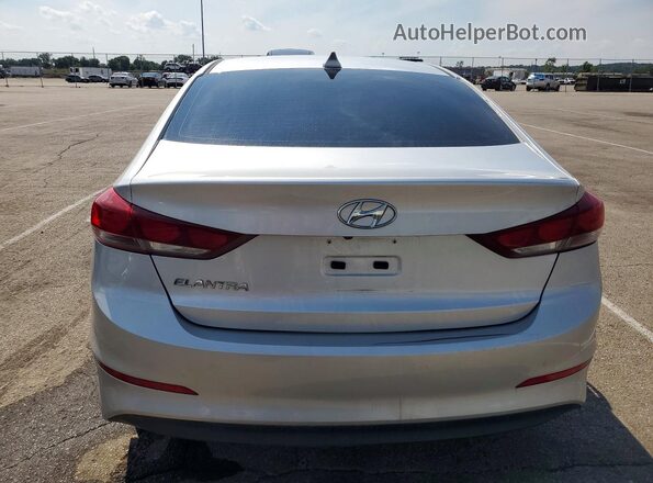 5NPD84LF7HH191626 2017 HYUNDAI ELANTRA Silver Հետևի տեսք