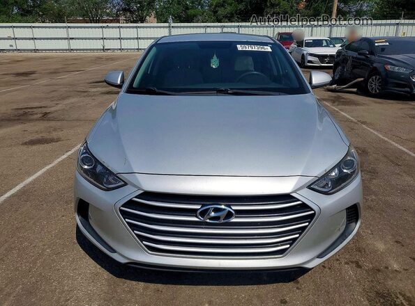 5NPD84LF7HH191626 2017 HYUNDAI ELANTRA Silver Դիմացի տեսք