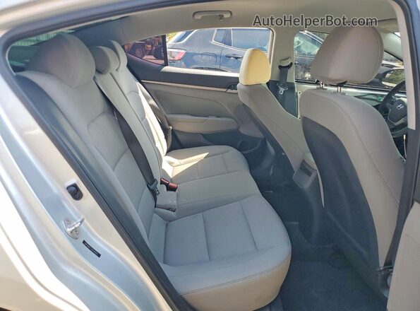 5NPD84LF7HH191626 2017 HYUNDAI ELANTRA Silver Հետևի նստատեղերի տեսք