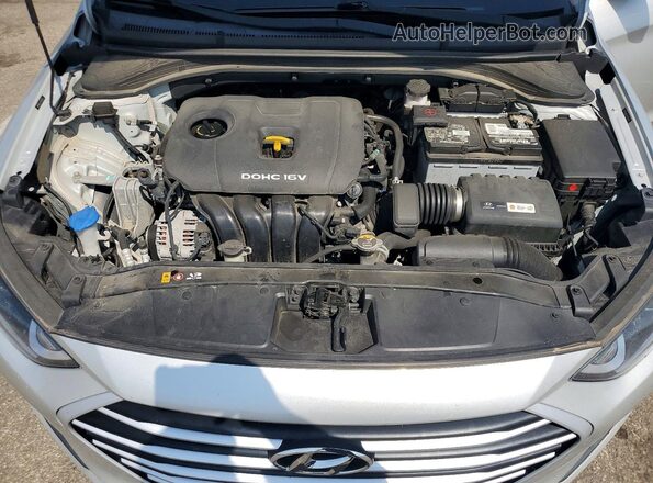 5NPD84LF7HH191626 2017 HYUNDAI ELANTRA Silver Սալոնի հետևի տեսք