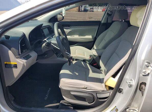 5NPD84LF7HH191626 2017 HYUNDAI ELANTRA Silver Սալոնի դիմացի տեսք