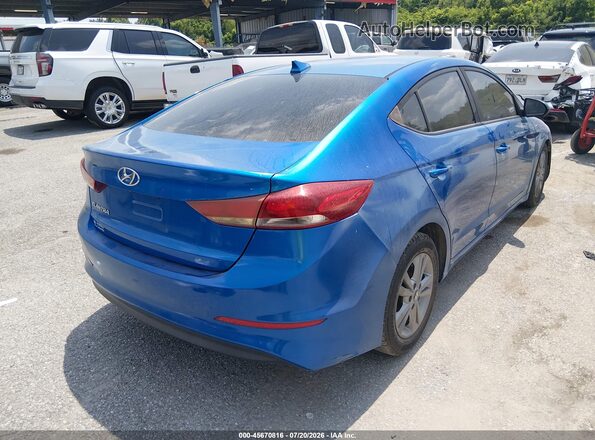 5NPD84LF7HH203614 2017 HYUNDAI ELANTRA Blue Rear right