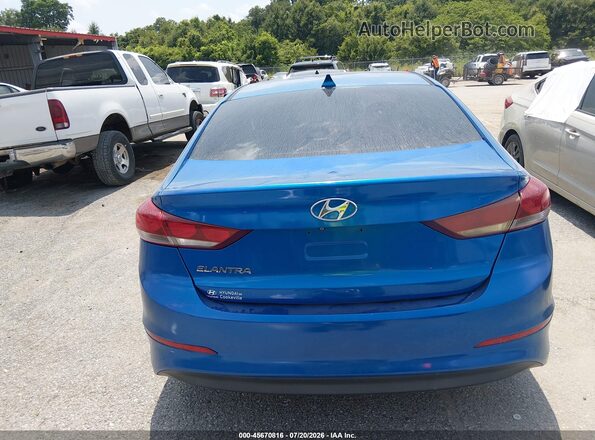 5NPD84LF7HH203614 2017 HYUNDAI ELANTRA Blue 