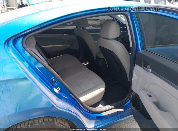 5NPD84LF7HH203614 2017 HYUNDAI ELANTRA Blue VIN sticker view