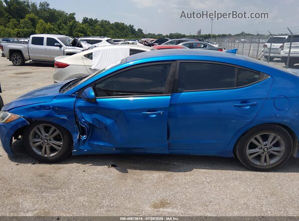 5NPD84LF7HH203614 2017 HYUNDAI ELANTRA Blue 360 interior view