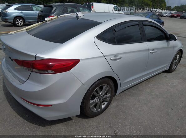 5NPD84LF7HH207372 2017 HYUNDAI ELANTRA Silver Trasero derecho