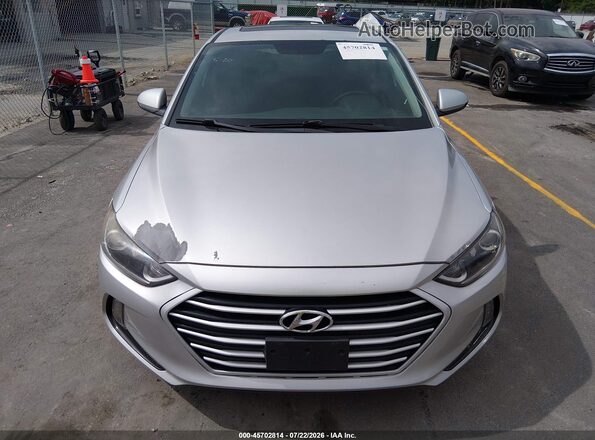 5NPD84LF7HH207372 2017 HYUNDAI ELANTRA Silver Vista del salpicadero