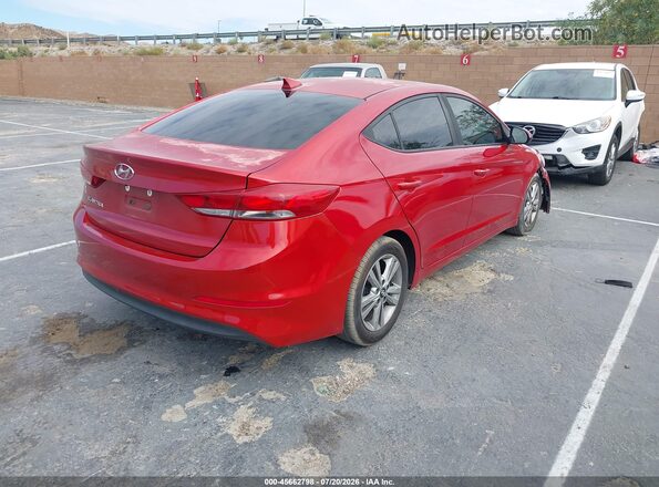 5NPD84LF7HH211535 2017 HYUNDAI ELANTRA Red უკანა მარჯვენა
