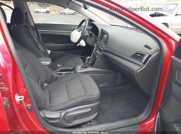 5NPD84LF7HH211535 2017 HYUNDAI ELANTRA Red წინა სალონის ხედი