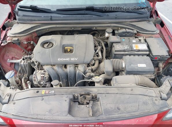 5NPD84LF7HH211535 2017 HYUNDAI ELANTRA Red უკანა ხედი
