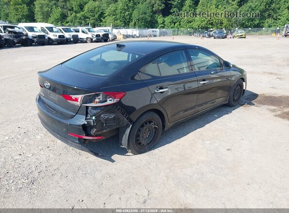 5NPD84LF7JH232827 2018 HYUNDAI ELANTRA Черный Задняя правая четверть