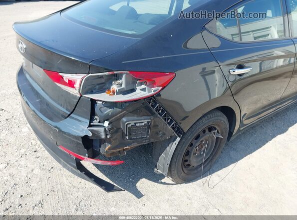 5NPD84LF7JH232827 2018 HYUNDAI ELANTRA Черный Вид спереди