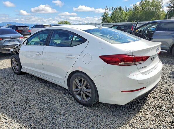 5NPD84LF7JH245271 2018 HYUNDAI ELANTRA White Tył lewy