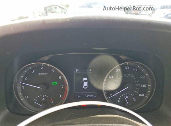 5NPD84LF7JH245271 2018 HYUNDAI ELANTRA White Widok zestawu wskaźników