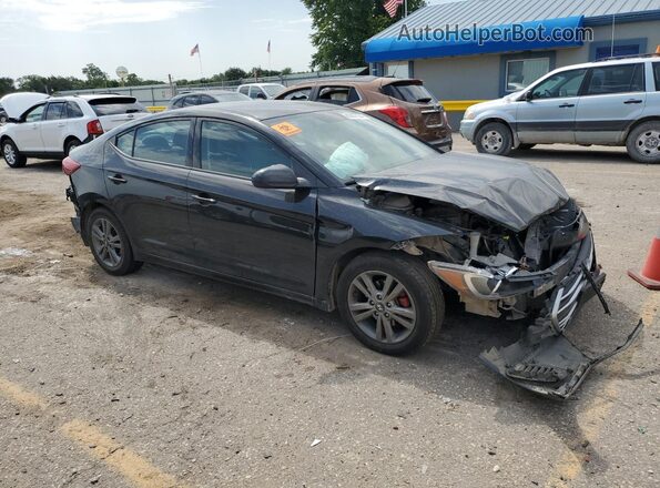5NPD84LF7JH245402 2018 HYUNDAI ELANTRA Black Front right