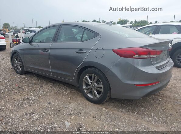 5NPD84LF7JH251698 2018 HYUNDAI ELANTRA Gray Задня ліва чверть