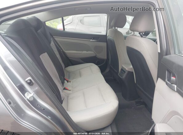 5NPD84LF7JH251698 2018 HYUNDAI ELANTRA Gray Вид наклейки з VIN-кодом