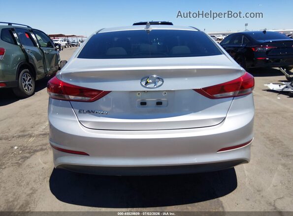 5NPD84LF7JH257498 2018 HYUNDAI ELANTRA Silver 