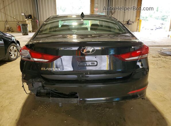 5NPD84LF7JH266850 2018 HYUNDAI ELANTRA Black Widok z tyłu
