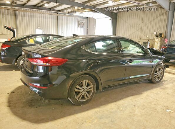 5NPD84LF7JH266850 2018 HYUNDAI ELANTRA Black Tył prawy
