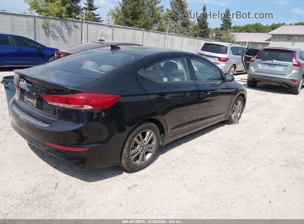 5NPD84LF7JH267318 2018 HYUNDAI ELANTRA Black Հետևի աջ