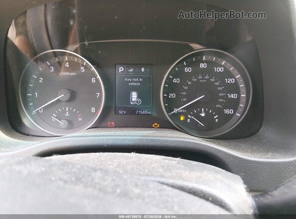 5NPD84LF7JH267318 2018 HYUNDAI ELANTRA Black Հետևի նստատեղերի տեսք