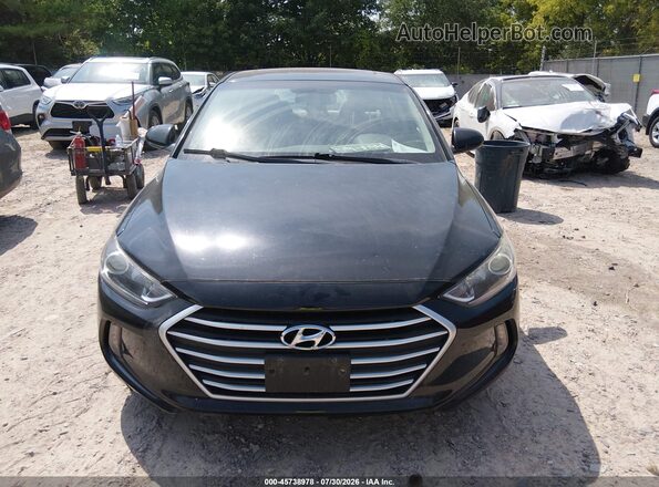 5NPD84LF7JH267318 2018 HYUNDAI ELANTRA Black Սալոնի հետևի տեսք