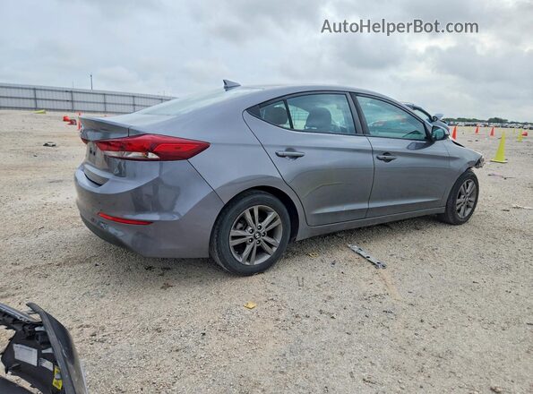 5NPD84LF7JH276200 2018 HYUNDAI ELANTRA Gray უკანა მარჯვენა