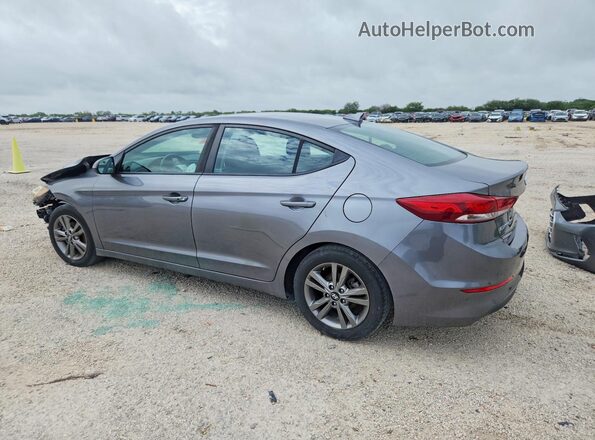 5NPD84LF7JH276200 2018 HYUNDAI ELANTRA Gray უკანა მარცხენა