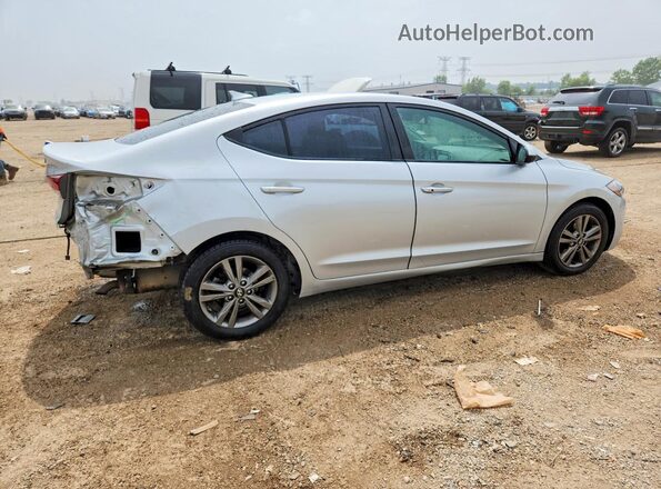 5NPD84LF7JH280912 2018 HYUNDAI ELANTRA Silver Rear right