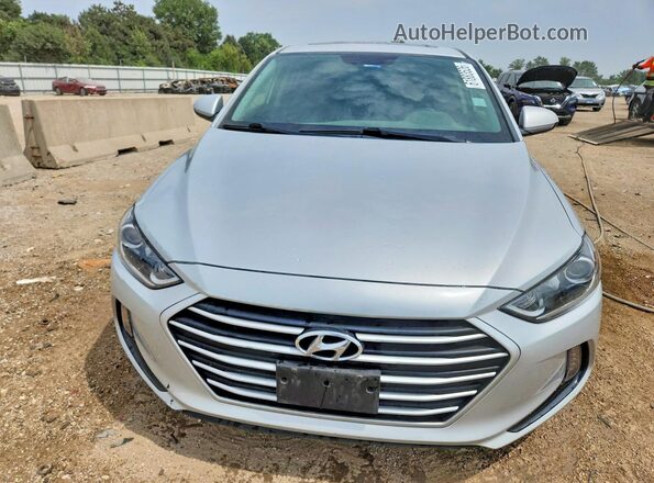 5NPD84LF7JH280912 2018 HYUNDAI ELANTRA Silver Front view