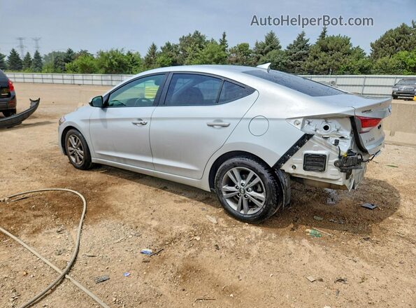 5NPD84LF7JH280912 2018 HYUNDAI ELANTRA Silver Rear left