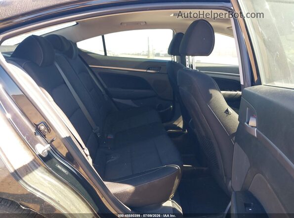 5NPD84LF7JH302424 2018 HYUNDAI ELANTRA Black VIN კოდის სტიკერის ხედი