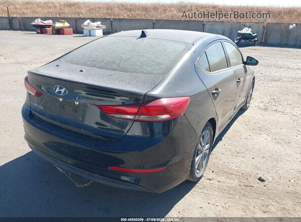 5NPD84LF7JH302424 2018 HYUNDAI ELANTRA Black უკანა მარჯვენა