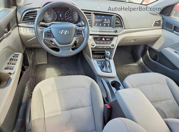 5NPD84LF7JH306506 2018 HYUNDAI ELANTRA Red Առջևի վահանակի տեսք