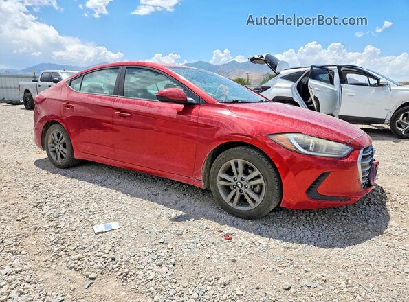 5NPD84LF7JH306506 2018 HYUNDAI ELANTRA Red Առջևի աջ