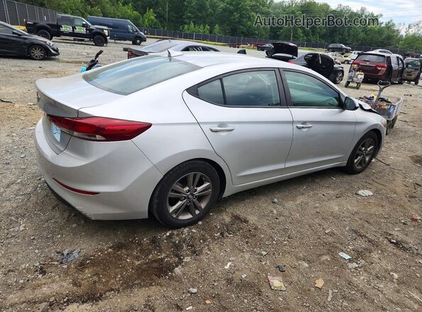 5NPD84LF7JH326934 2018 HYUNDAI ELANTRA Silver Tył prawy